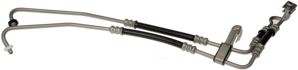 KarParts360 For Dodge Journey 2009 2010 Transmission Oil Cooler Hose | Natural | Flexible | Made Of Metal And Rubber | Straight Shape | Excluded Spring | Replacement For 5058400AA, 5058400AB