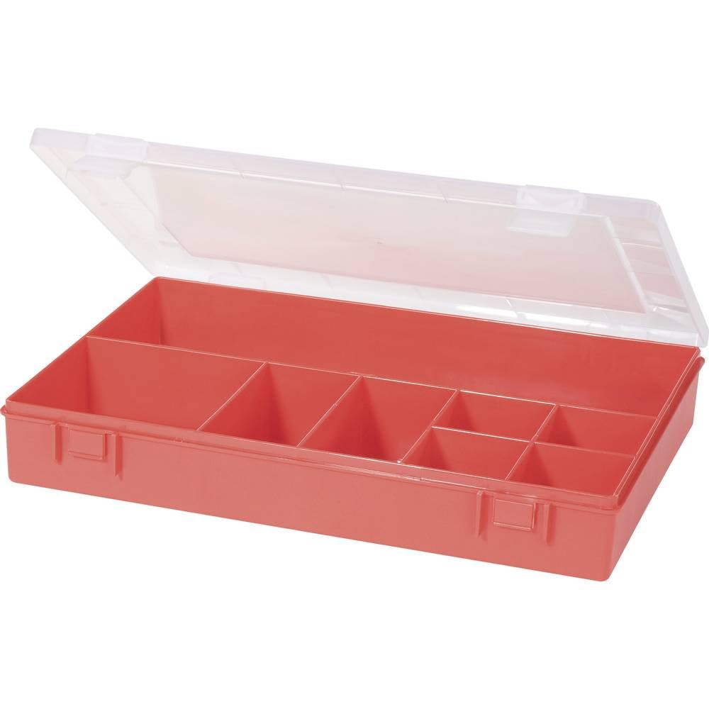 hünersdorff H&G Assortment Box 8 Compartments Red