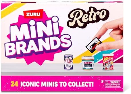Mini Brands Retro Grocery Calendar Series 1 by ZURU, Collectable ...