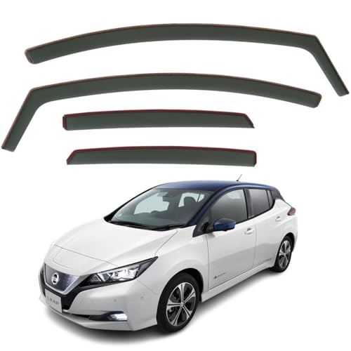 Déflecteurs d'air Nissan Leaf contre le bruit du vent et la chaleur en été
