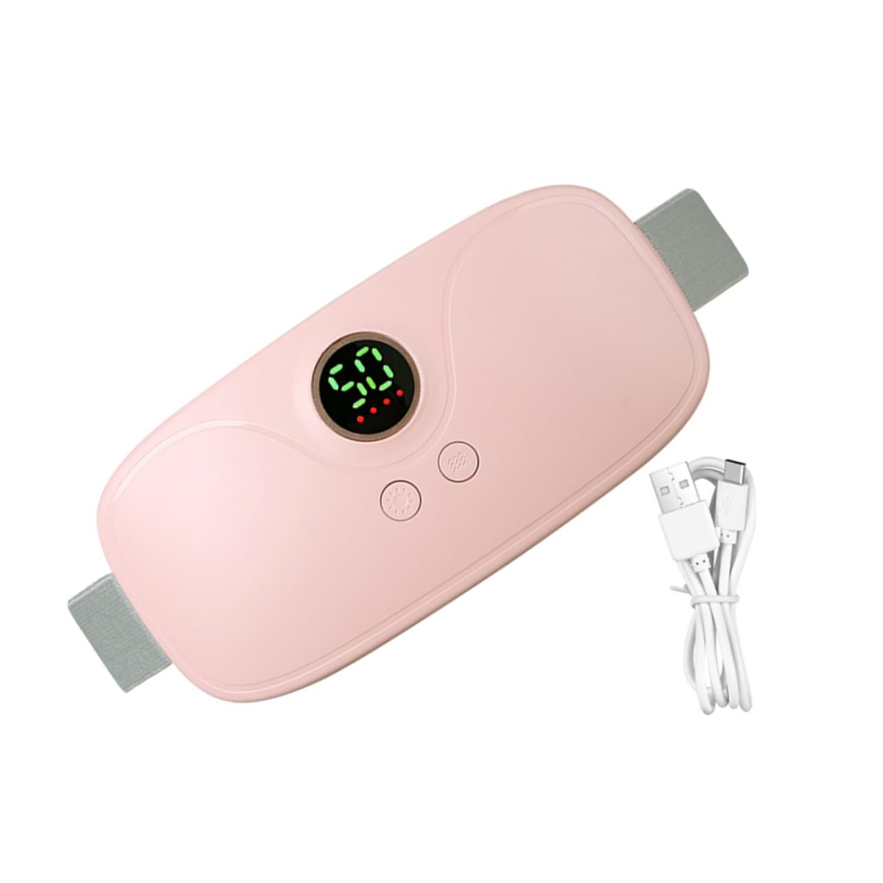 Tragbares Heizkissen 1 Satz Rosa mit USB Ladung, 3.7v, 10w