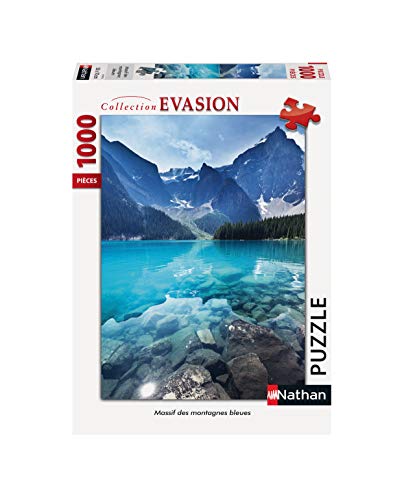Nathan Puzzle 1000 pièces Massif des montagnes bleues Adultes et enfants dès Puzzle de qualité supérieure Encastrement parfait Collection Évasion 87457