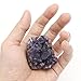 Nvzi Amethyst Crystals, Amethyst Clusters, Amythestyst Crystals, Amathesis Crystal, Raw Amethyst Stone, Natural Amethyst Geode, Purple Crystal, About 0.2 Lb