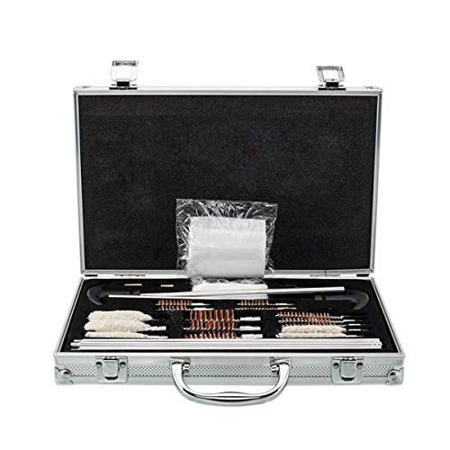 Thxbye H126pcs Gun Cleaning Kit CleanShotguns Cleaning Kit Universal Best Gun Cleaning Kit for Rifles, Pistols, Handguns, and Shotguns Cleaning Brushes and Mops for Nearly All Barrel Sizes