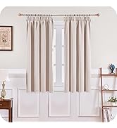 MRTREES Cortinas Dormitorio Opacas Fruncidas Modernas Termicas Aislantes Frio Calor Ruido Luz Ray...