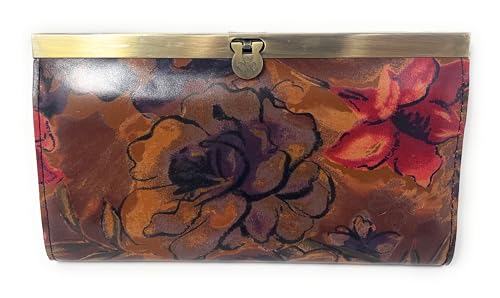 Patricia Nash Leather Cauchy Clutch Wallet, Sienna Sunset