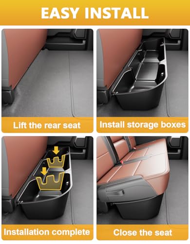 Image of Tuyoung Under Seat Storage Boxes for 2015-2026 Ford F-150 F150