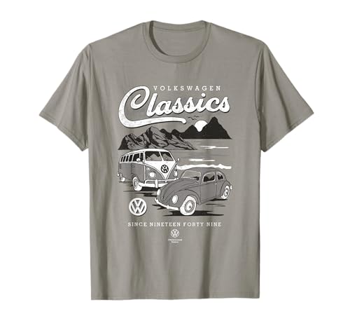 Camping-cars classiques Beetle et Type 2 T1 T-Shirt