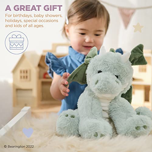 Bearington Collection Burnie Plush Dragon Stuffed Animal, 10.5 Inch - Image 4