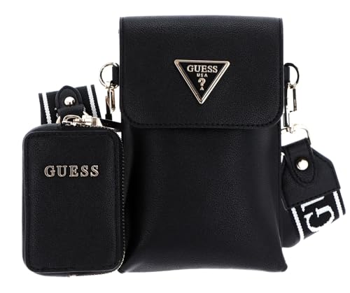 GUESS Latona Flap Chit Chat, Preto, One Size