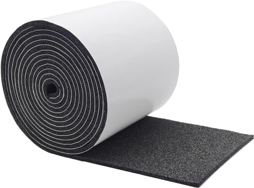 Image of DOBTIM Pipe Insulation Foam Wrap Tape, Insulation Tape for Water Pipes, Pipe Wrap Insulation, Foam Pipe Insulation 13 Ft Long x 6 Inch Wide x 1 /5 Inch Thick