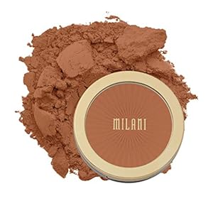 Milani Silky Matte Bronzing Powder – Sun Drenched (0.34 Ounce) Vegan, Cruelty-Free Bronzer – Shape & Contour Face with a Full Matte Finish