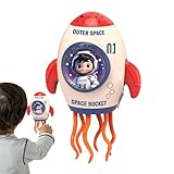 Juguetes de Baile para bebés, Rocket de Baile automático juguetón | Muñeca de música iluminada de proyectores para el Festival Evento de Mesa de Fiesta en el Festival