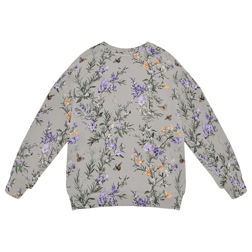 JUNZAN Rustic Rosemary Gray Kids Boys Hooded Sweatshirt Long Sleeve Hoodie for Boys Sports 4T2