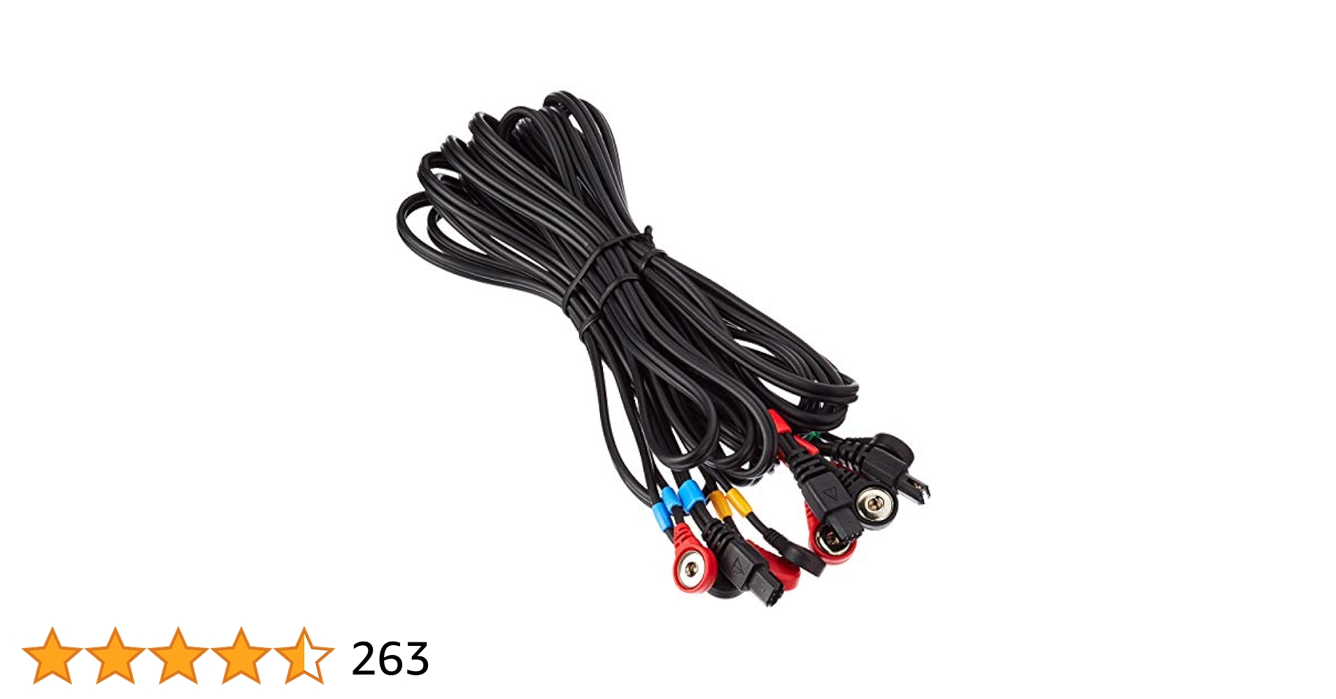ECG Monitor IEC 6P 5Lead Snap Cables ECG - Snap ECG Cables
