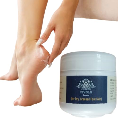 Foot Cream for Dry & Cracked Heels | Intensive Repair Moisturizer...