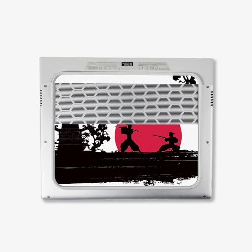 Image of MightySkins Skin Compatible with Alienware X14 R2 (2023) Full Wrap Kit - Nihon Samurai | Protective, Durable, and Unique Vinyl Decal wrap Cover | Easy to Apply & Change Styles | Made in The USA