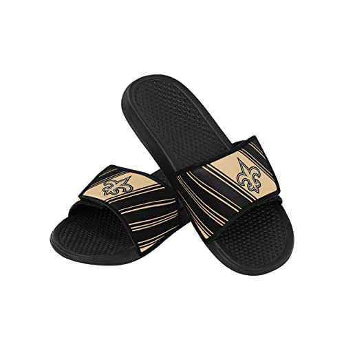 Image of FOCO mens NFL Team Logo Legacy Sport Slide Sandals