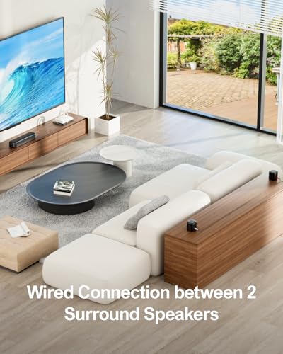 ULTIMEA-51ch-Sound-Bar-for-Smart-TV-with-2-Surround-Speakers-Virtual-Surround-Sound-System-for-TV-App-Control-Home-Theater-Sound-System-Wired-Subwoofer-Peak-Power-250W-OptBTAUX-Aura-A30