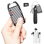 JUSTSTONE Digital Voice Recorder, 800 Hrs Capture information Type C Storage Device,Digital Audio Storage Device with Keychain and Clip Perfect Capture Every Word for Lecture Interview Meeting Class