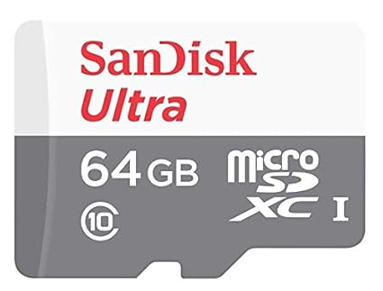 SanDisk Ultra 64GB Class 10 Micro SD Memory Card
