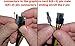 TeamProfitcom PCI-e 8 Pin Male to Dual 8 Pin (6+2) Male PCI Express Power Adapter Cable for EVGA Modular Power Supply Cable for Graphics Video Card 8 pin Splitter 25+10 inches