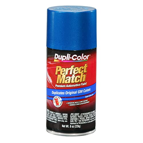Image of Dupli-Color EBGM04387 Perfect Match Automotive Spray Paint - General Motors Medium Quasar Metallic, 80 WA9544 - 8 oz. Aerosol Can