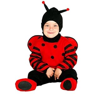 Lieveheersbeestje polkadot kostuum voor baby’s