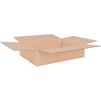 verpacking Folding Boxes 350 x 250 x 100 mm Variable Height KK S Brown [Choice of Size and Quantity] Single Wall Medium Boxes Pack of 25