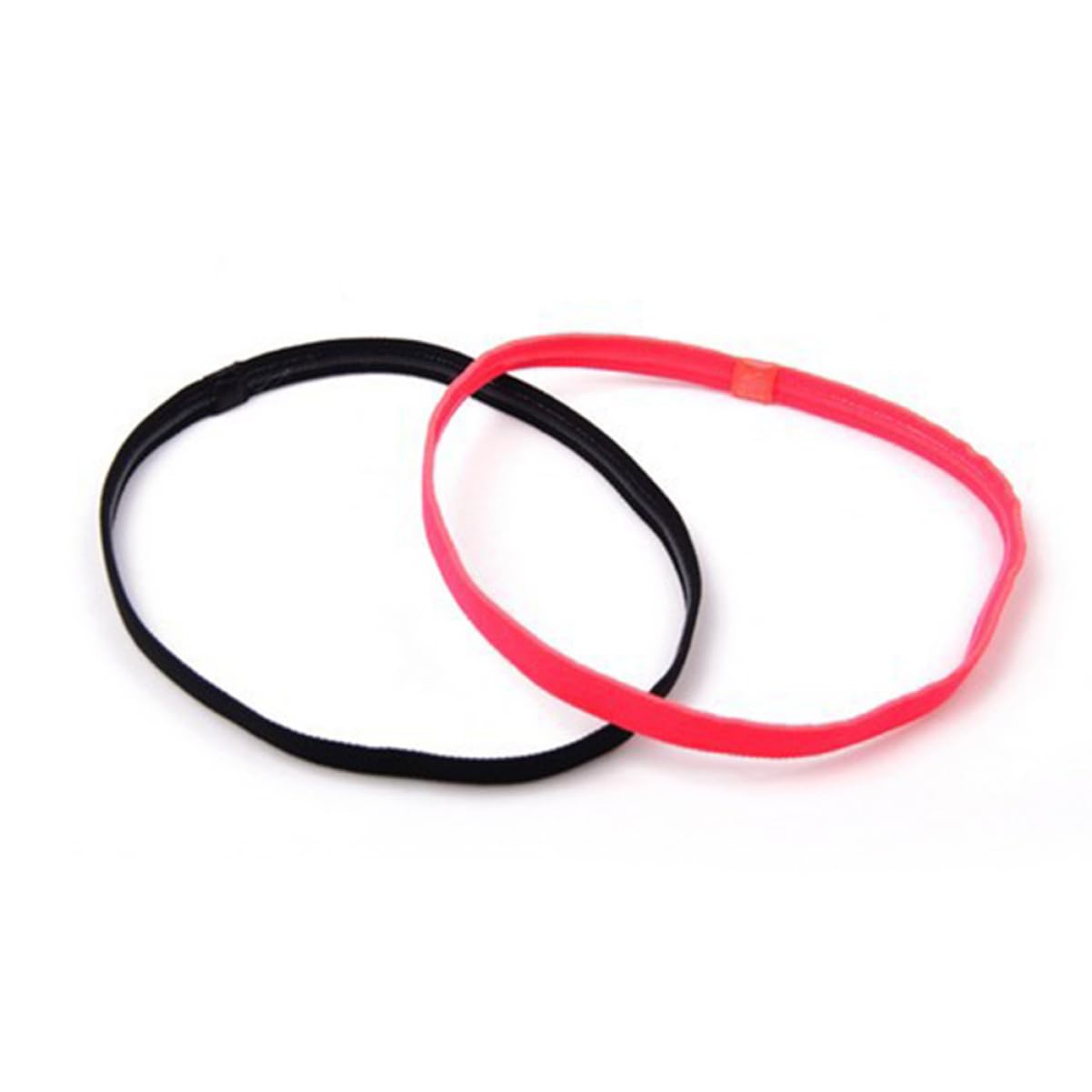 FRCOLOR 30pezzi Fasce Elastiche Per Yoga Cerchietti Sportivi Antiscivolo Colori Candy Accessori Per Fitness e Attività All Aperto
