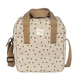 Walking Mum - Bolsa Térmica Biberones Bebés Corazones Poppy Canela