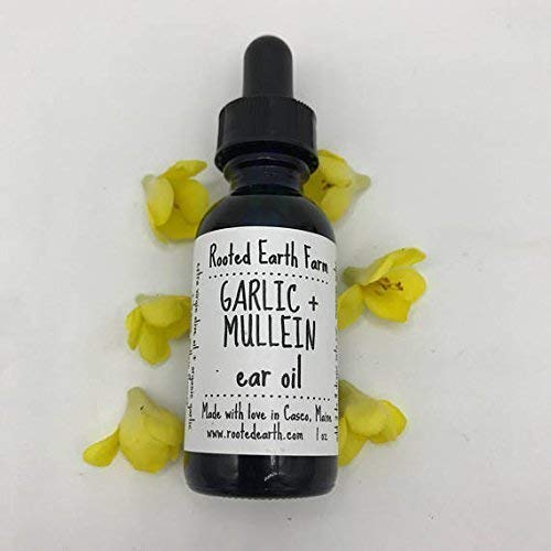 Miniatura 6 de Garlic and Mullein Ear Oil, 1 fluid ounce, For Ear Issues Rooted Earth Farm