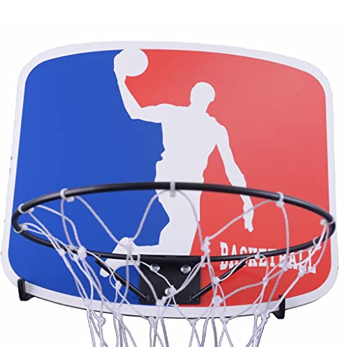 Tabela Cesta Basquete Aro De Ferro + Rede - Compatível com Bola Oficial 7 - Infantil e Adulto