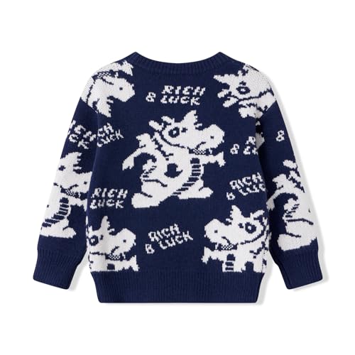 Family Christmas Sweaters Matching Sets Reindeer Long Sleeve Holiday Ugly Xmas Knitted Sweater Pullover Tops4