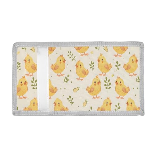 ALAZA Kids Wallets for Boys Girls Toddler Trifold Wallet Children Small Chick Cute with Zipper Coin Pocket2