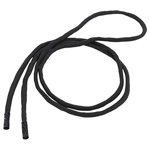 Milisten 10pcs Drawstring Cords Replacement for Sweatpants Shorts Pants Jackets Coats Clothing 1. Black Cover