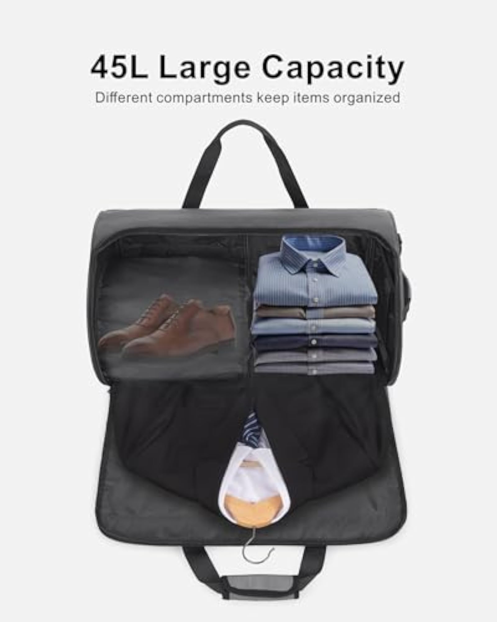 Convertible Garment Duffle Bags for Travel