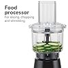 Hamilton Beach MultiBlend® Kitchen System, 3-in-1 Blender with Food Processor Attachment, 52 oz. Blending Jar, and 20 oz. Travel Jar, 58176