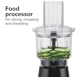 Hamilton Beach MultiBlend® Kitchen System, 3-in-1 Blender with Food Processor Attachment, 52 oz. Blending Jar, and 20 oz. Travel Jar, 58176