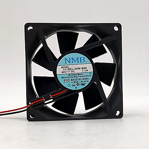 3110KL-04W-B50 48V 80mm Fan, 8025 48V 0.12A Elevator Inverter Cooling Fan