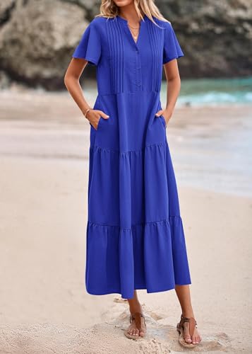 Image of KIRUNDO Summer Maxi Dresses for Women 2026