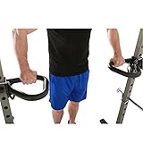 Fitness Reality Multi Grip Set mit 2 Dip-Bar-Aufsätzen für 5,1 x 5,1 cm Tube Power Cage - 9
