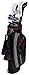 Pinemeadow Golf Men's Nitrix Pro Set Driver, 3 Wood, Hybrid, 6/7-PW Irons, Putter Bag (Right Hand, Graphite/Steel, Regular)