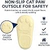 Zapatos de Verano Zureto con Estampa de Pata de Gato, Sandalias de EVA para Hogar, Lindas, para Mujer y Hombre con Estampa de Pata 8