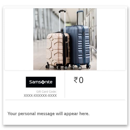 Samsonite | Flat 4% Off | E-Gift Card | Instant Delivery | Redeemable Offline