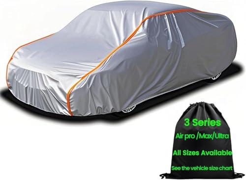 Image of Waterproof Sport Car Cover Small Outdoor Car Cover for Automobiles All Weather Waterproof for All Weather Inner Soft Sport Car 163 inch to 178 inch