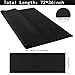 HaoFeijh Black Felt Fabric 72 * 36 Inch Wide 1.6mm,Fabric Sheets Soft Woven Acrylic Craft Fabric for DIY Craftwork Sewing Patchwork,Craft Felt