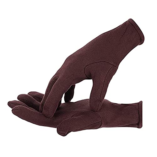 BriKSHi Cotton Hand Summer Bike Riding Protective Cotton Gloves for Men and Women Pack of 1 (Maroon) || Sk-01