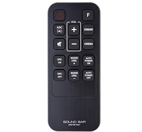 Mando a Distancia AKB74815341 para Sistema de Barra de Sonido LG SH3 SH3B DSH4B Cover