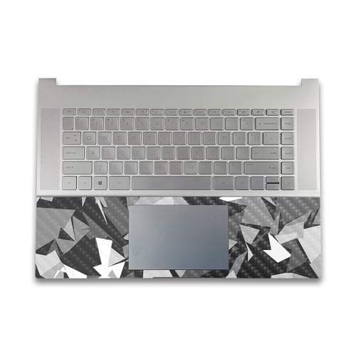 Image of Carbon Fiber Gaming Skin Compatible with HP Envy x360 16 inch (2023) - Mono Camo - Premium 3M Vinyl Protective Wrap Decal Cover - Easy to Apply | Crafted in The USA by MightySkins